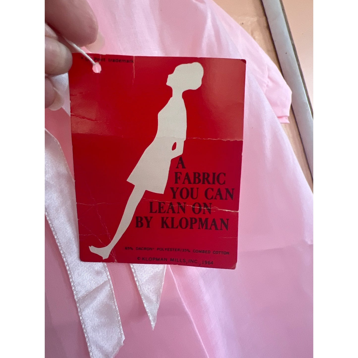 Vintage Lady McKenzie Pajamas Set Capri Pants Top Pink Lace NEW Old Stock