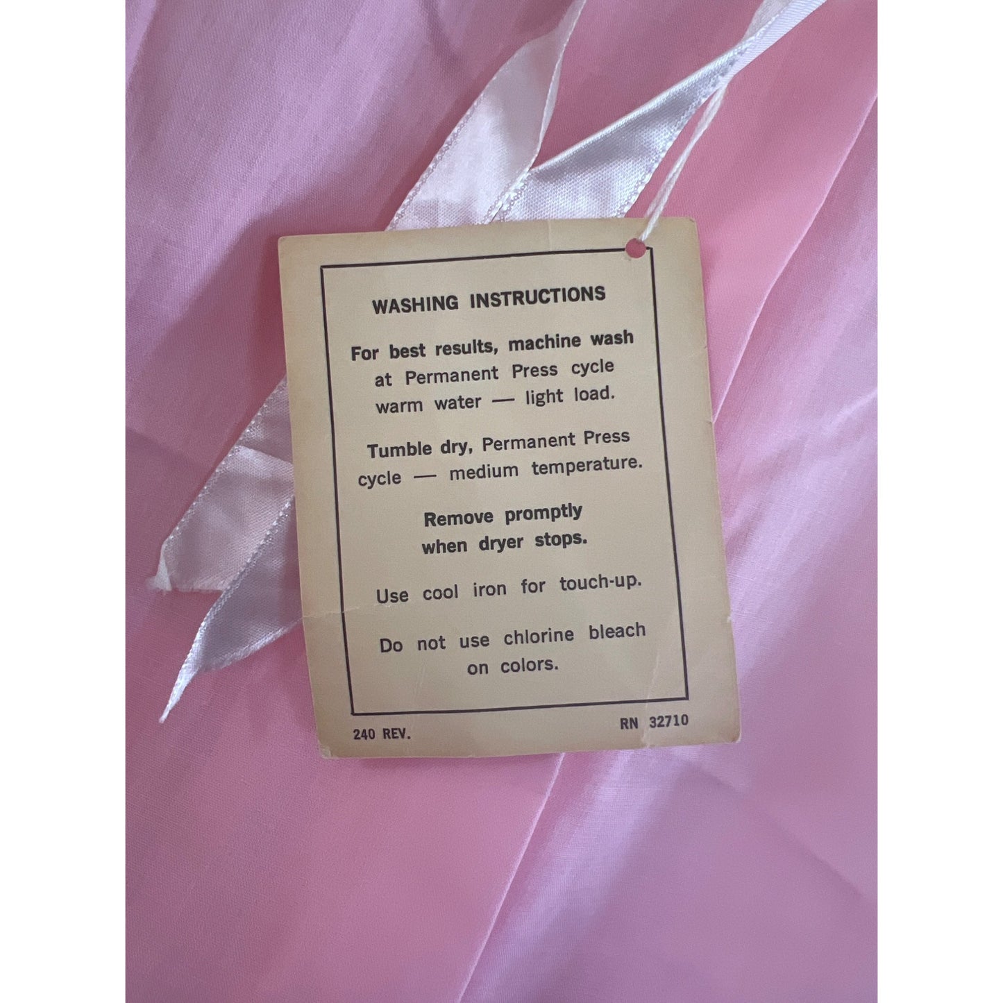 Vintage Lady McKenzie Pajamas Set Capri Pants Top Pink Lace NEW Old Stock