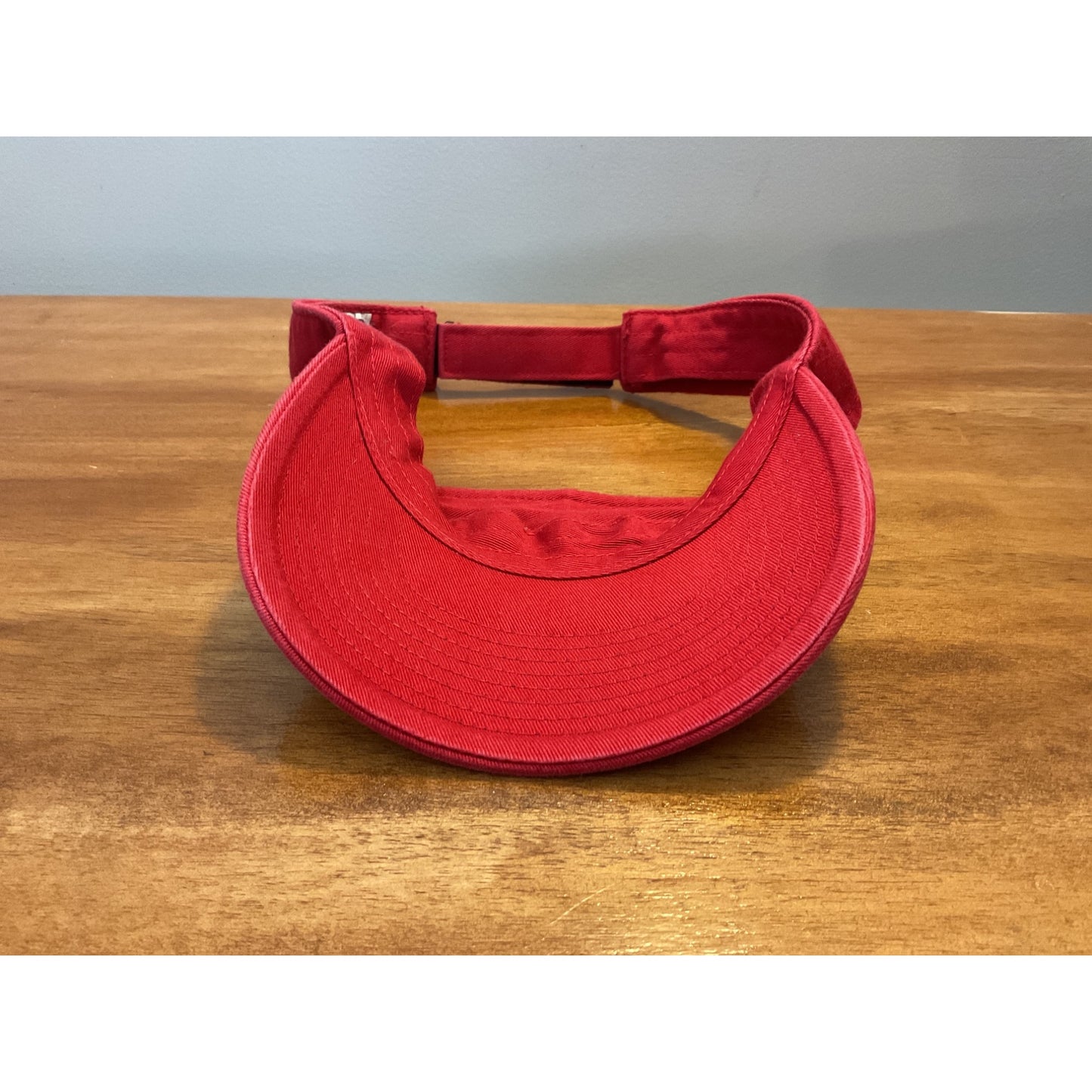 Vintage US Open Visor Tennis Hat Cap 2004 Red Twins Enterprise