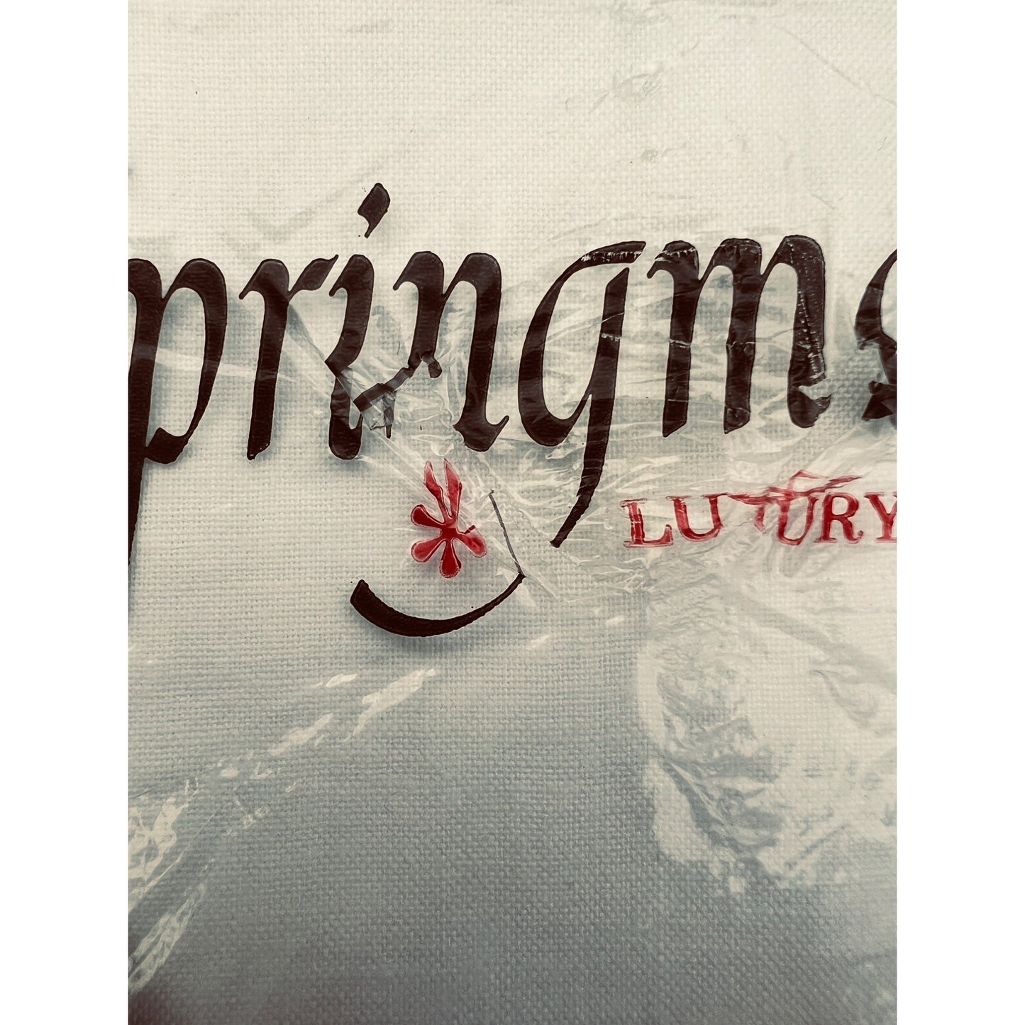 Vintage Springmaid Pillowcases 100% Cotton White Luxury Muslin NEW OLD Stock