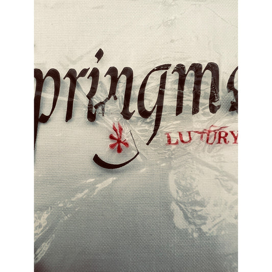 Vintage Springmaid Pillowcases 100% Cotton White Luxury Muslin NEW OLD Stock